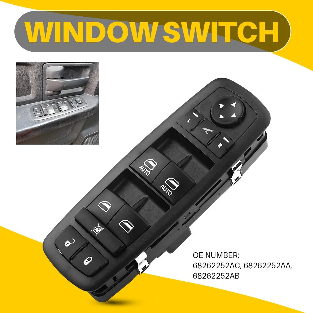 Power Window Switch for Dodge RAM 1500 2500 3500 (2019–2021) EPY