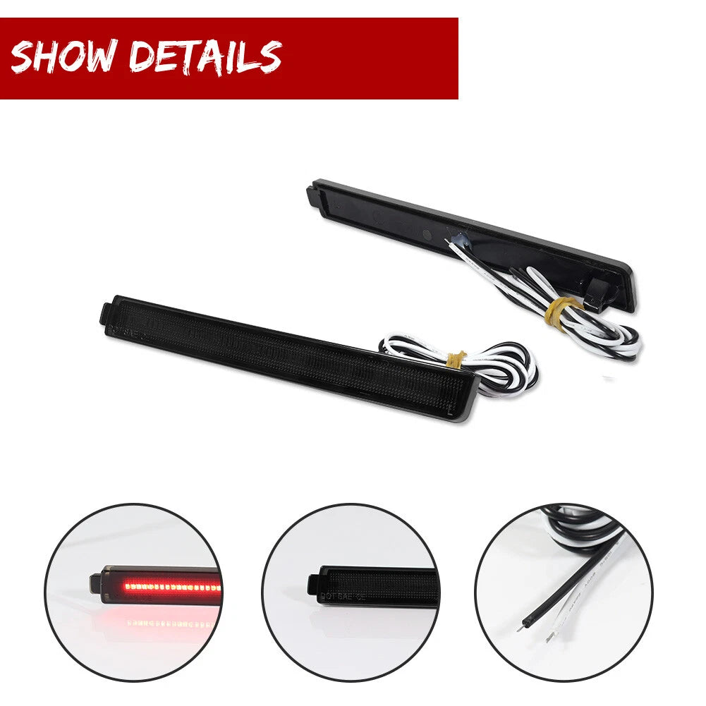 Smoked LED Side Marker Lights for Cadillac CTS/CTS-V (2008–2013)