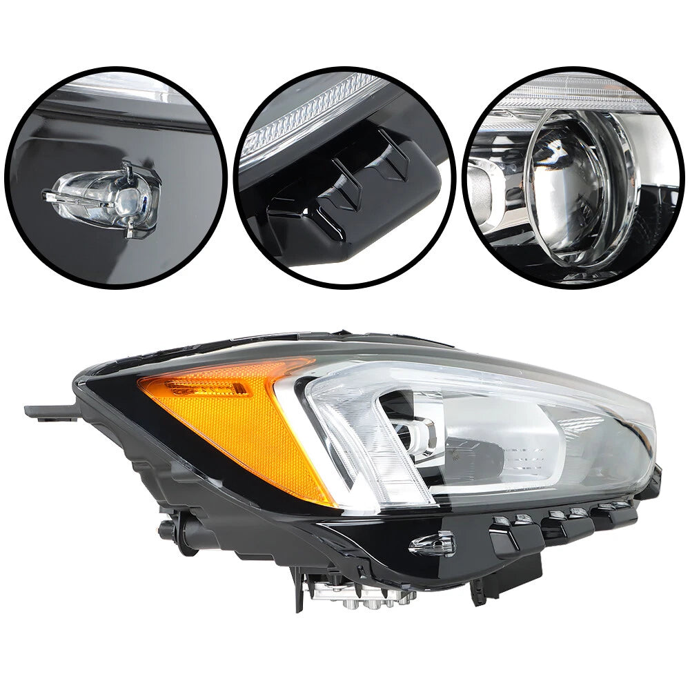 Full LED Headlight for Ford Edge (2019-2021) Passenger Side