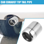 Exhaust Tip Tail Pipe for Mazda 6 (2013–2017) Stainless Steel Silver Tone