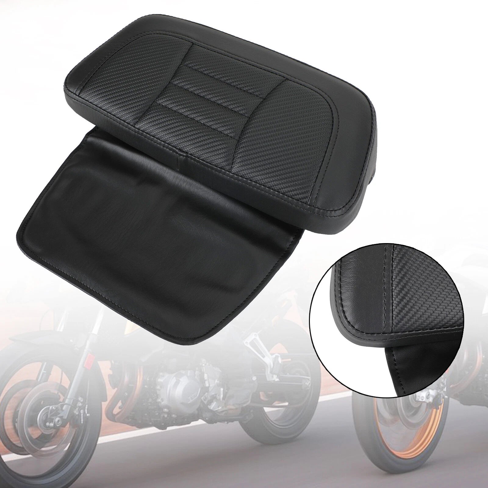 Trunk Backrest Pad for Harley Touring FL Road Glide (2014–2023)