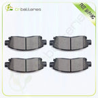4x Ceramic Brake Pads for Chevrolet Trailblazer EXT (2002–2006)