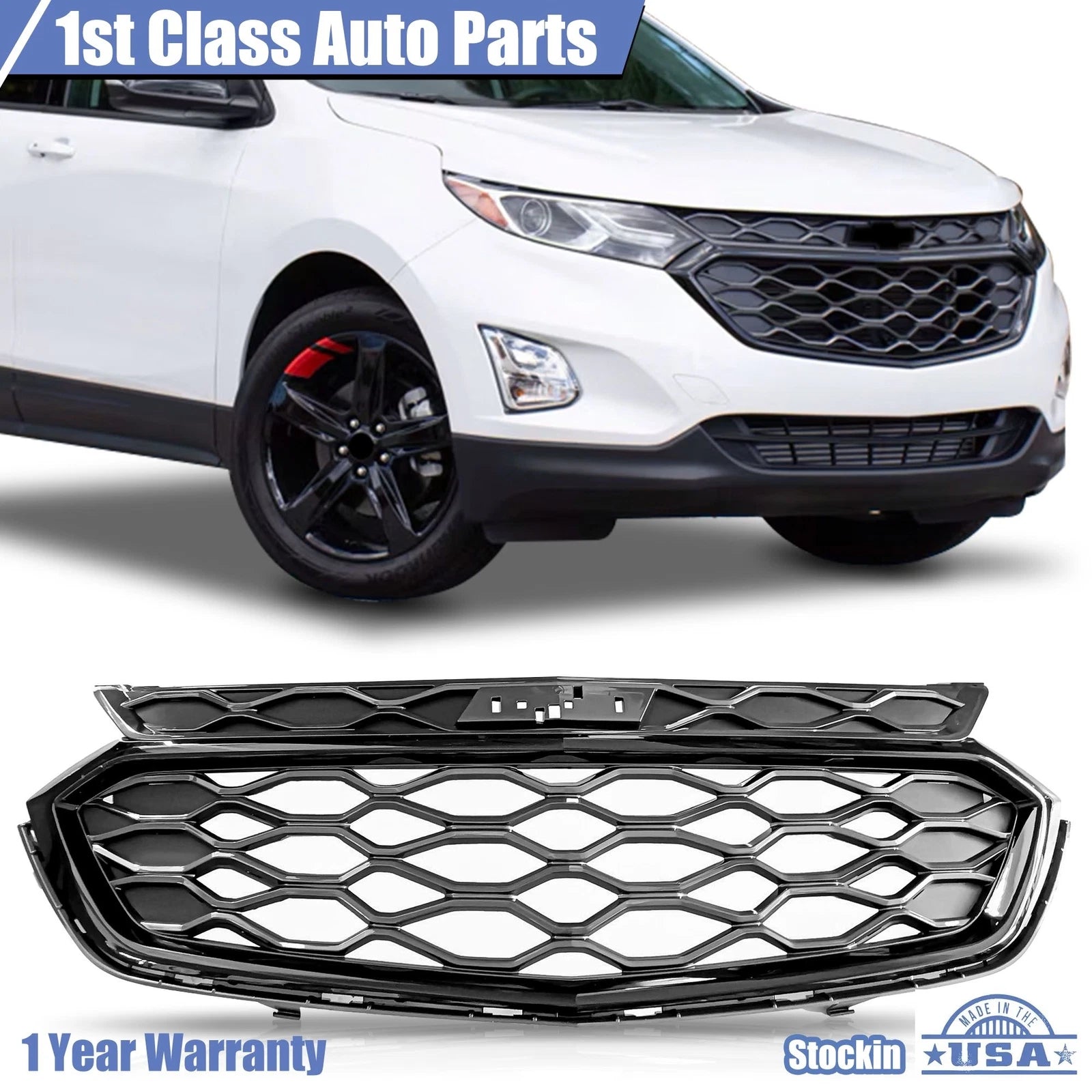 Front Grille Mesh for Chevrolet Equinox (2018–2020)