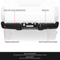 Rear Bumper Face Bar & Reinforcement for F-250 SD (2017–2022)