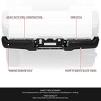 Rear Bumper Face Bar & Reinforcement for F-250 SD (2017–2022)