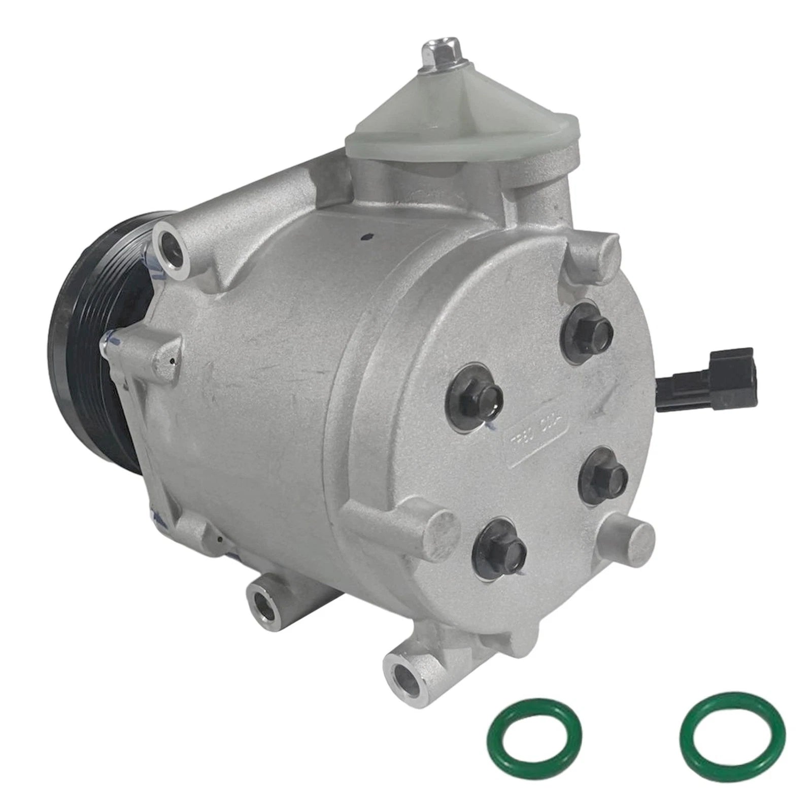 AC Compressor w/6 Groove Pulley for Ford Expedition Lincoln Navigator (2003–2006) 98557