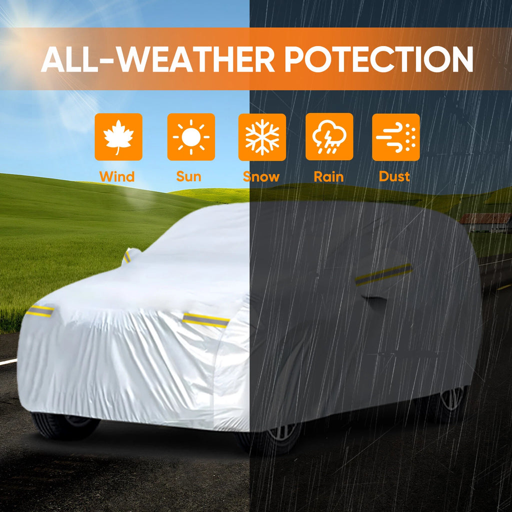 Outdoor Waterproof All-Weather SUV Car Cover for