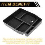 Center Console Armrest Organizer Tray for Ford F-150 (2015–2019)
