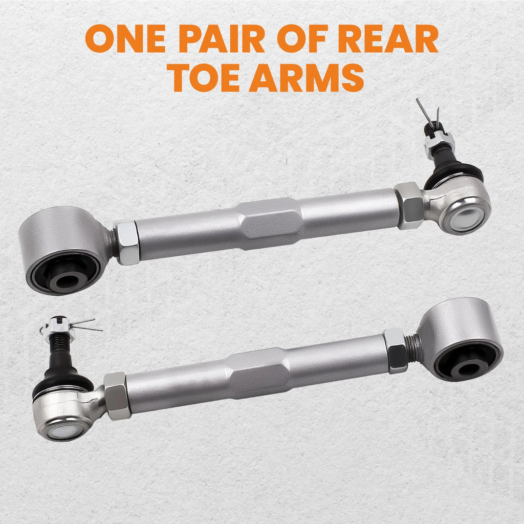 Set of Adjustable Rear Toe Control Arms for Lexus GS300 GS400 (1998–2005)