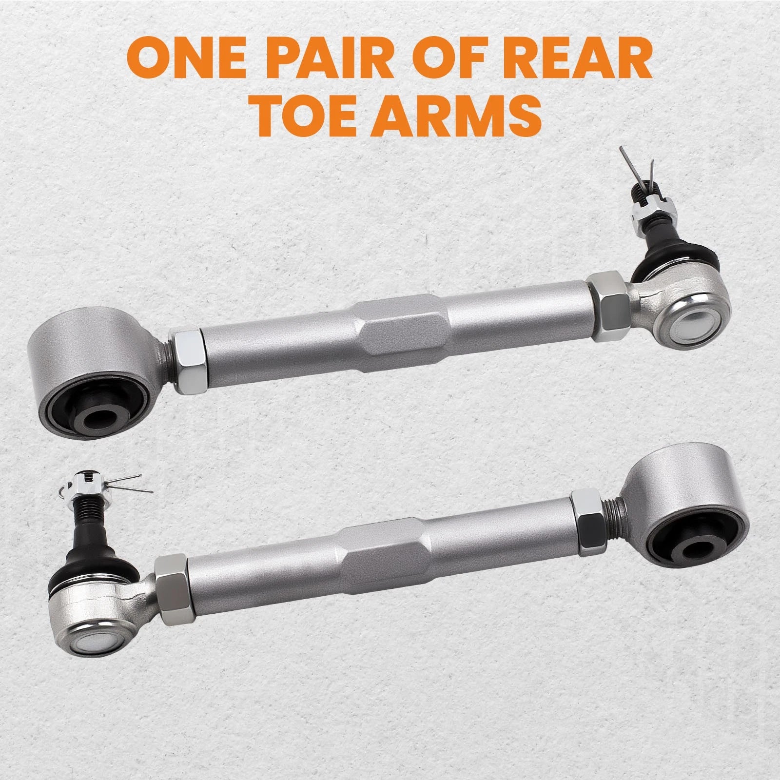 Set of Adjustable Rear Toe Control Arms for Lexus GS300 GS400 (1998–2005)