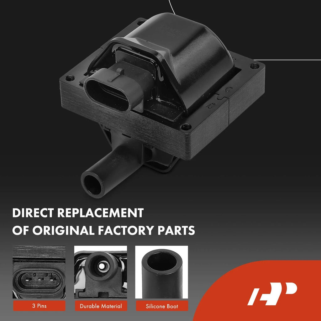 1x Ignition Coil & 8x Iridium Spark Plugs for Chevy Impala (2000â2020)
