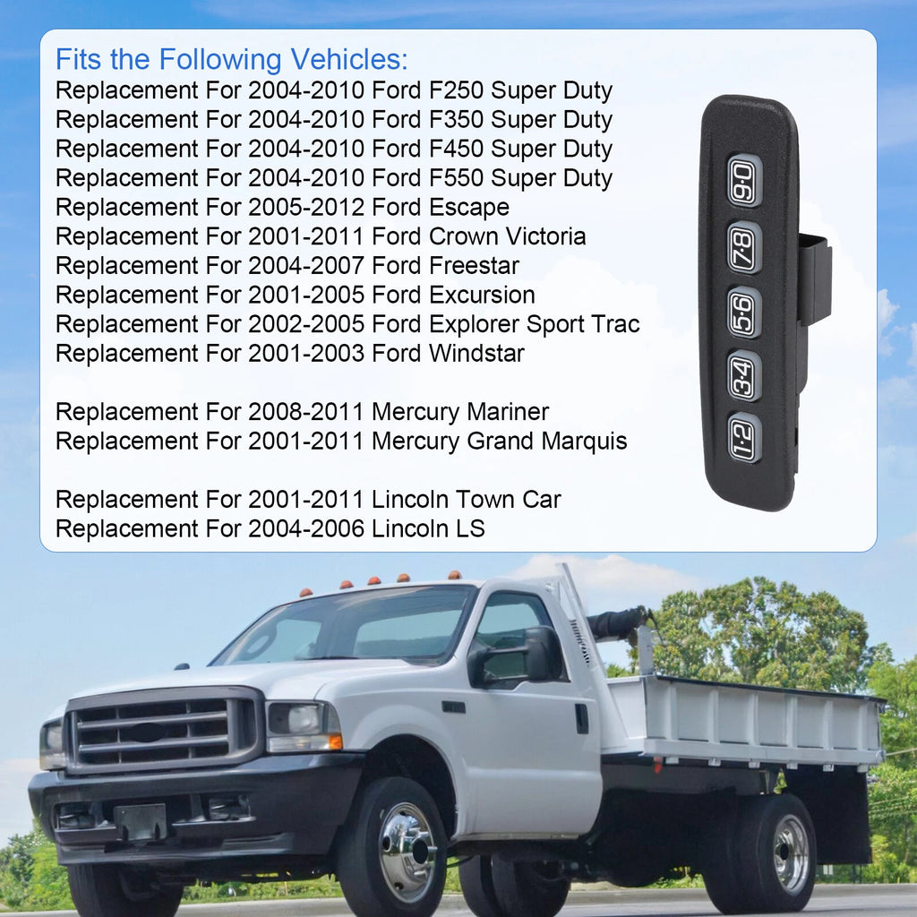Keyless Entry Keypad for Ford Lincoln (2000-2010)
