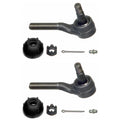 2X Front Outer Steering Tie Rod End Kit for Dodge Charger Barracuda Satellite