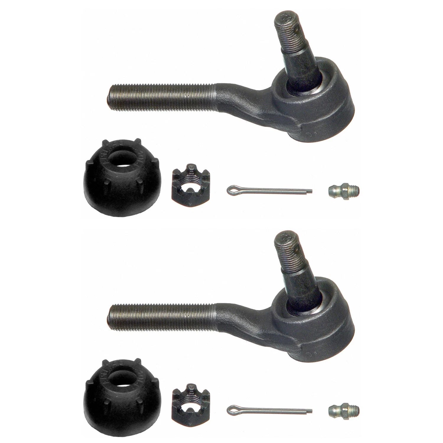 2X Front Outer Steering Tie Rod End Kit for Dodge Charger Barracuda Satellite