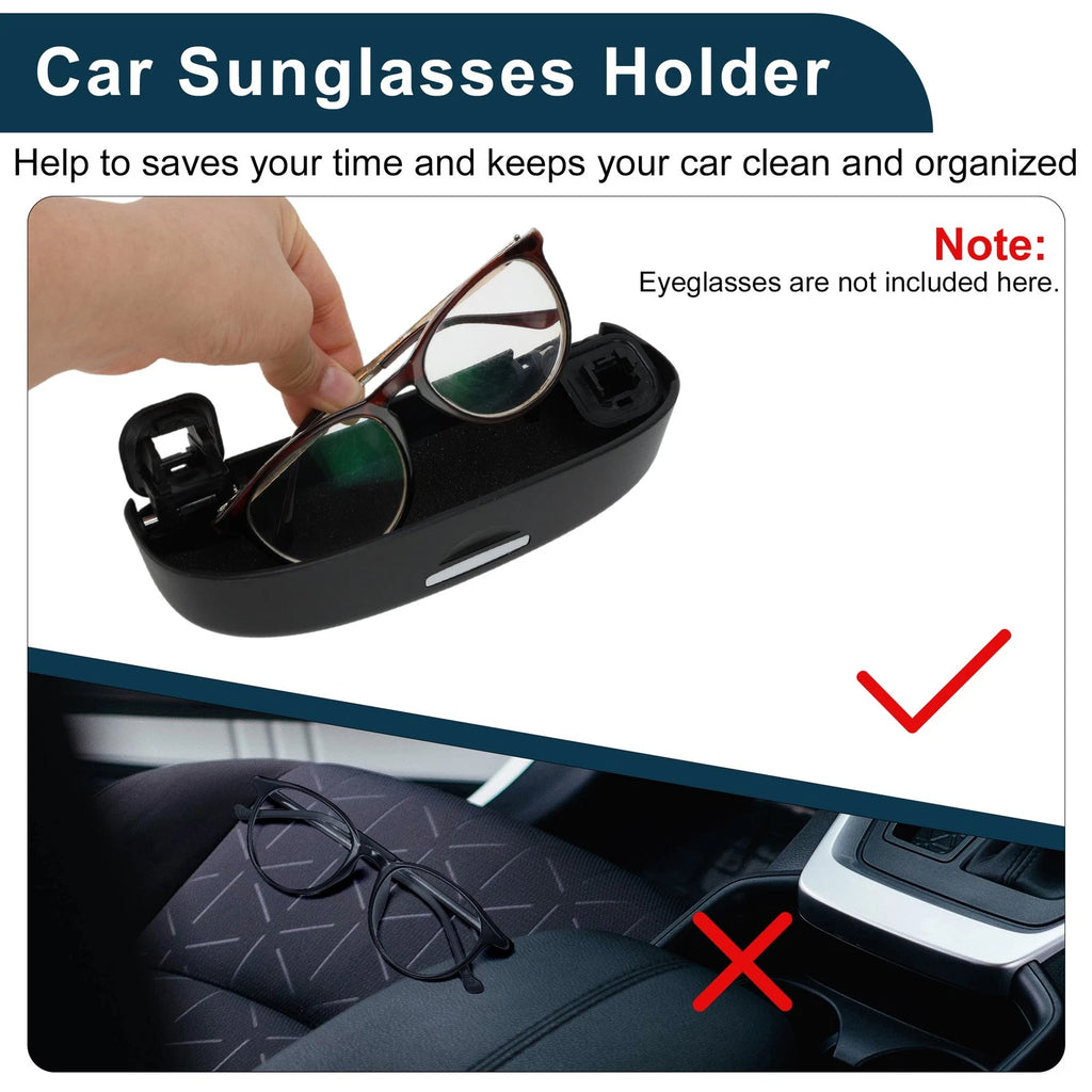 Sunglasses Case for Toyota C-HR (2016–2023) Eyeglasses Holder Storage Box