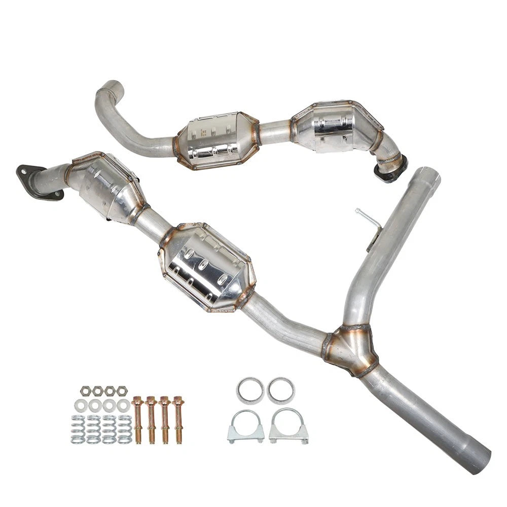 Catalytic Converter Set for Lincoln Mark LT (2006-2008) 5.4L 4WD