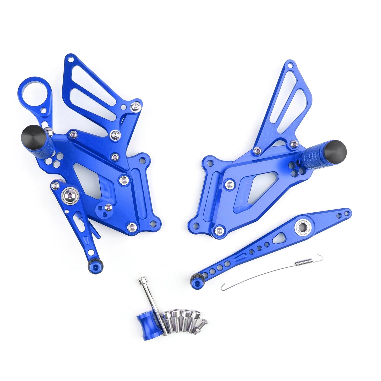 CNC Rear Sets Foot Pegs for BMW S1000RR (2015–2017) - Blue