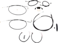 Handlebar Cable/Brake Line Kit for LA Choppers Mini Handlebars (Complete)