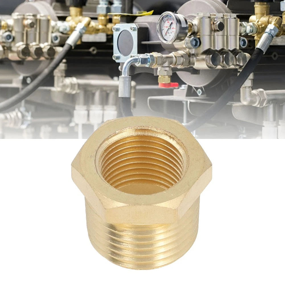 1pc Brass Pipe Fitting 18NPT, 14NPT, 38NPT for Automotive Applications