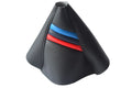 Leather Manual Shift Boot Cover for BMW F30 F31 F32 (2014–2019) Style Stripes