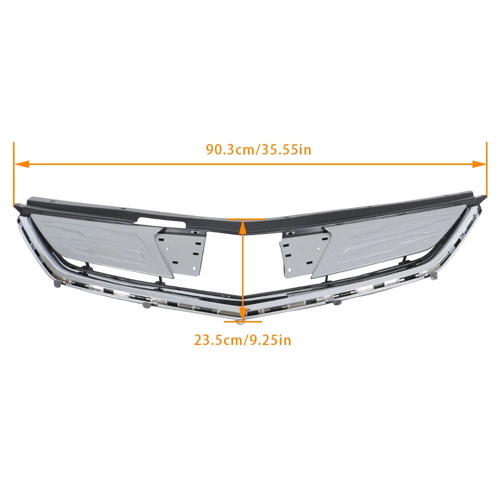 Chrome Front Bumper Center Grille for Chevrolet Volt Premier (2016–2019)