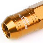 Set of 16 Open-End Aluminum Lug Nuts + Adapter M12x1.25 for