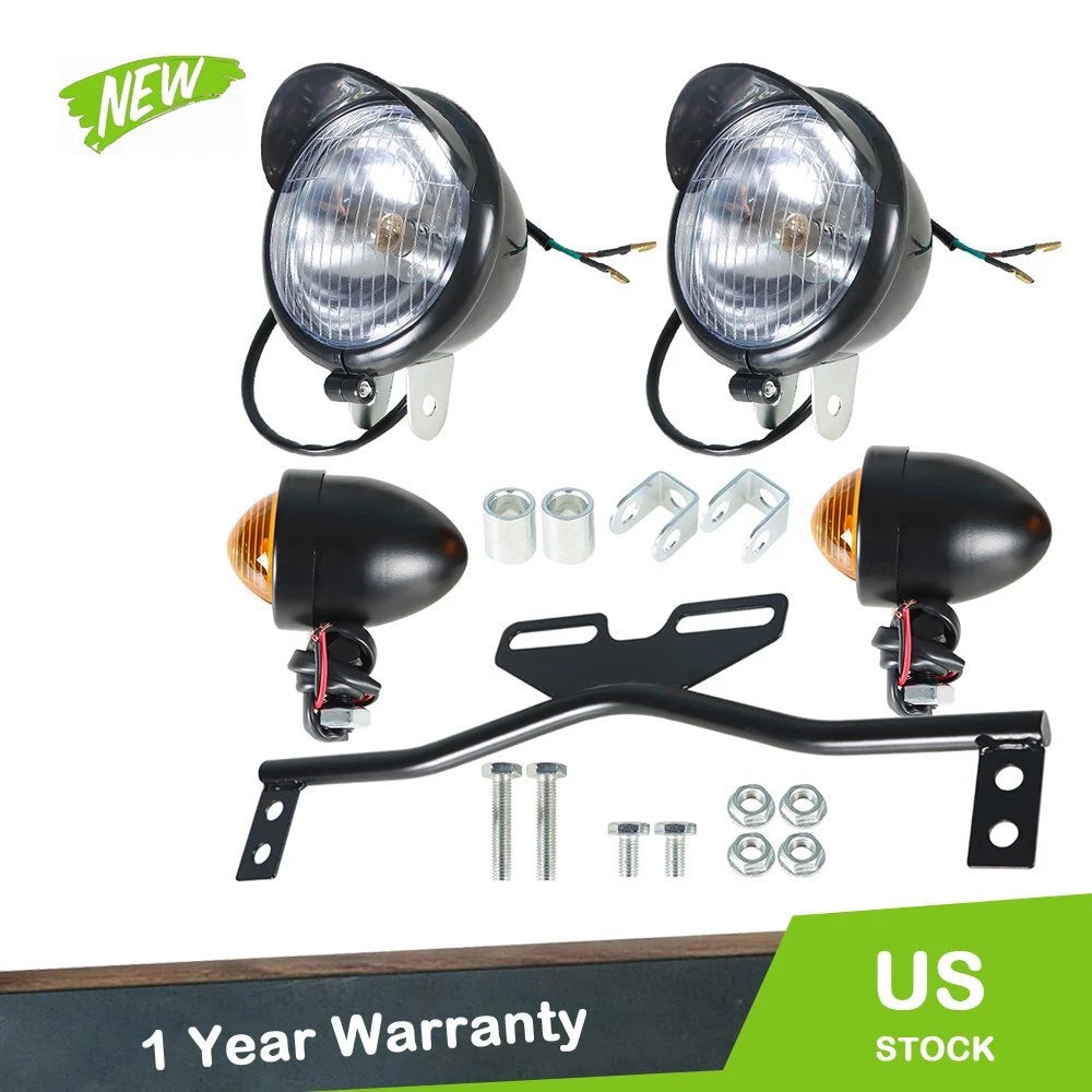 Fog Lamp with Turn Signal for Motorcycle (YYYY–YYYY)