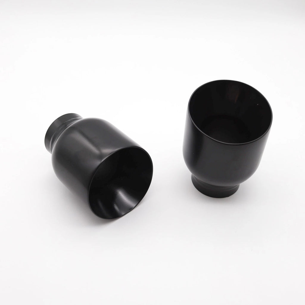 Muffler Delete for Infiniti Q50 (2014–2024) 2.5" Black Double Wall Tips