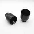 Muffler Delete for Infiniti Q50 (2014–2024) 2.5" Black Double Wall Tips