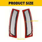 Clear Side Bumper Marker Light Reflector for BMW F30 3 Series (2012-2015)