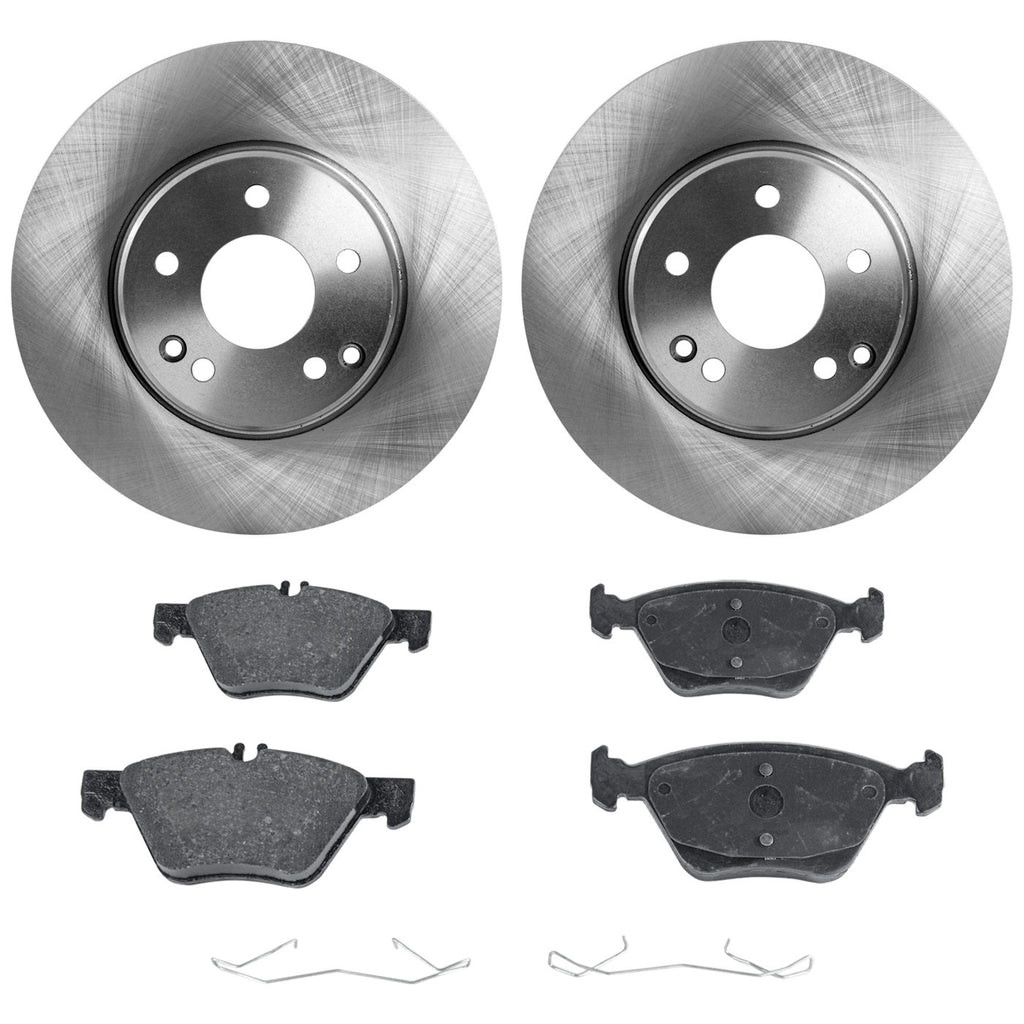 Brake Disc Rotors and Pads Kit for MB Mercedes SLK Class CLK E Crossfire