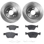 Brake Disc Rotors and Pads Kit for MB Mercedes SLK Class CLK E Crossfire
