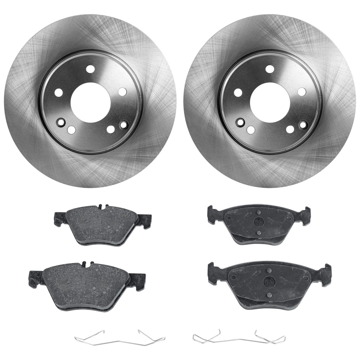 Brake Disc Rotors and Pads Kit for MB Mercedes SLK Class CLK E Crossfire