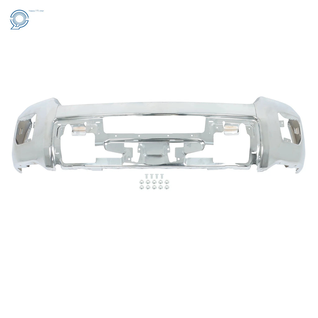 Chrome Split Front Bumper for GMC Sierra 2500HD 3500HD (2015-2019)