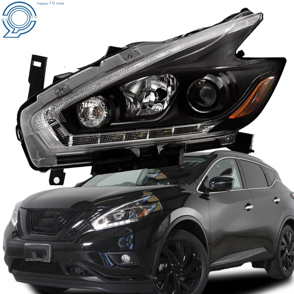Halogen Headlight with LED DRL Projector for Nissan Murano (2018)