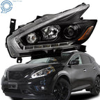 Halogen Headlight with LED DRL Projector for Nissan Murano (2018)