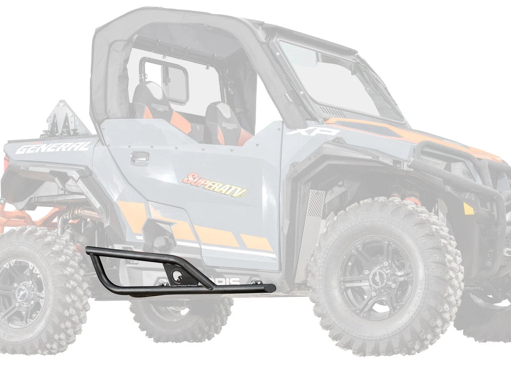 Heavy Duty Nerf Bars for Polaris General XP 1000 (2020+) - Black