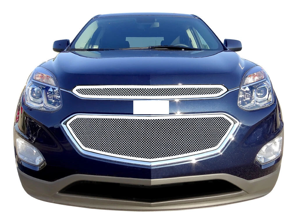 Stainless Chrome Mesh Grille Insert for Chevy Equinox (2016–2017)