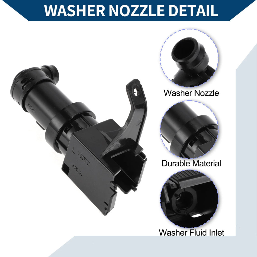 Front Driver Side Headlight Washer Nozzle for Lexus LS430 (2004–2006) No. 8520850021