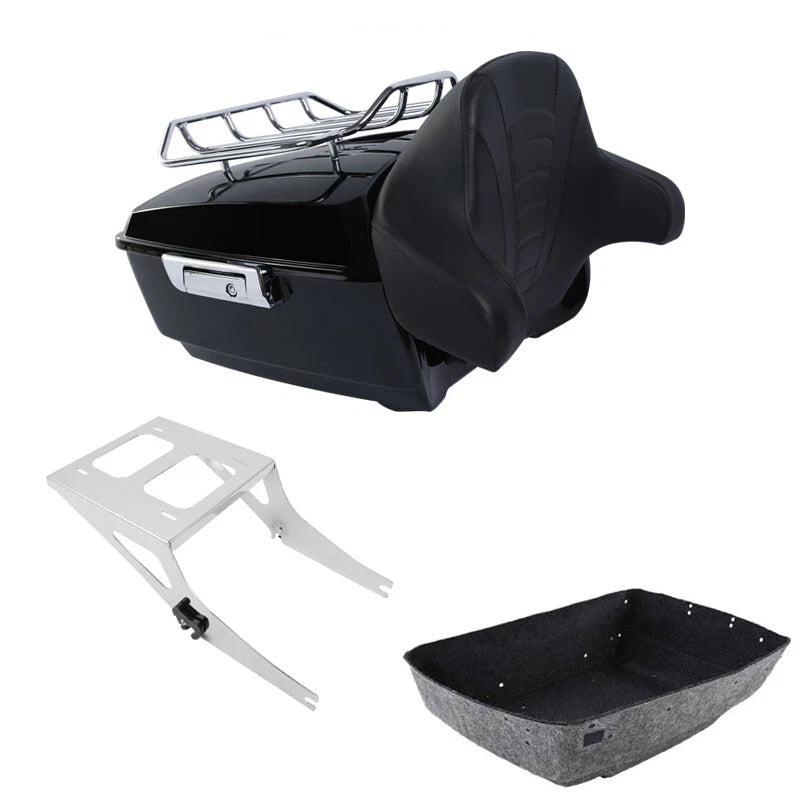 Backrest Pad for Harley Fatboy (2008–2017)