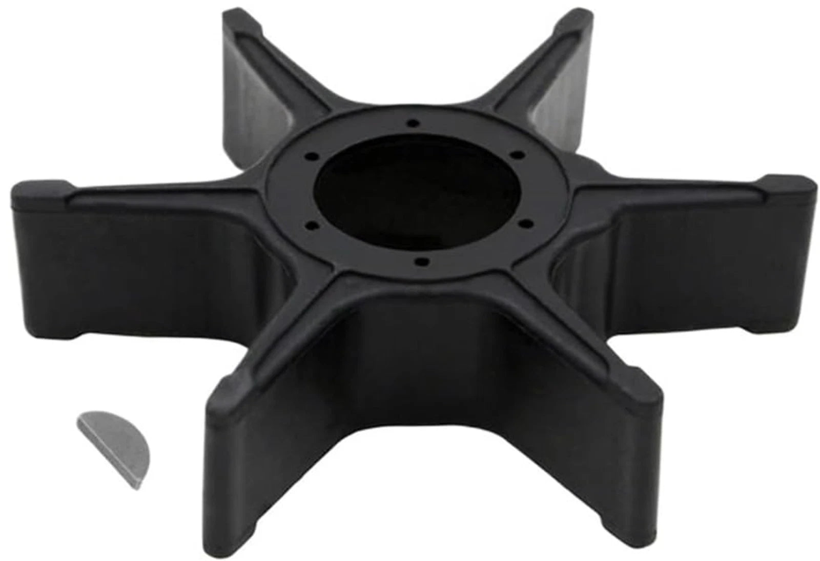 Water Pump Impeller with Key for Suzuki 2 Stroke 15 HP Outboard (17461-93900)