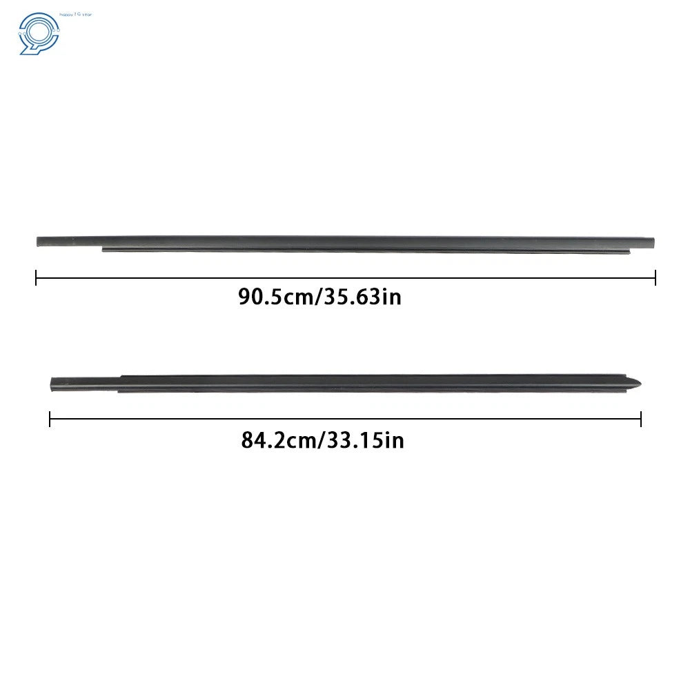 Set of 4 Weatherstrip for Dodge Ram 1500 (2018–2021)