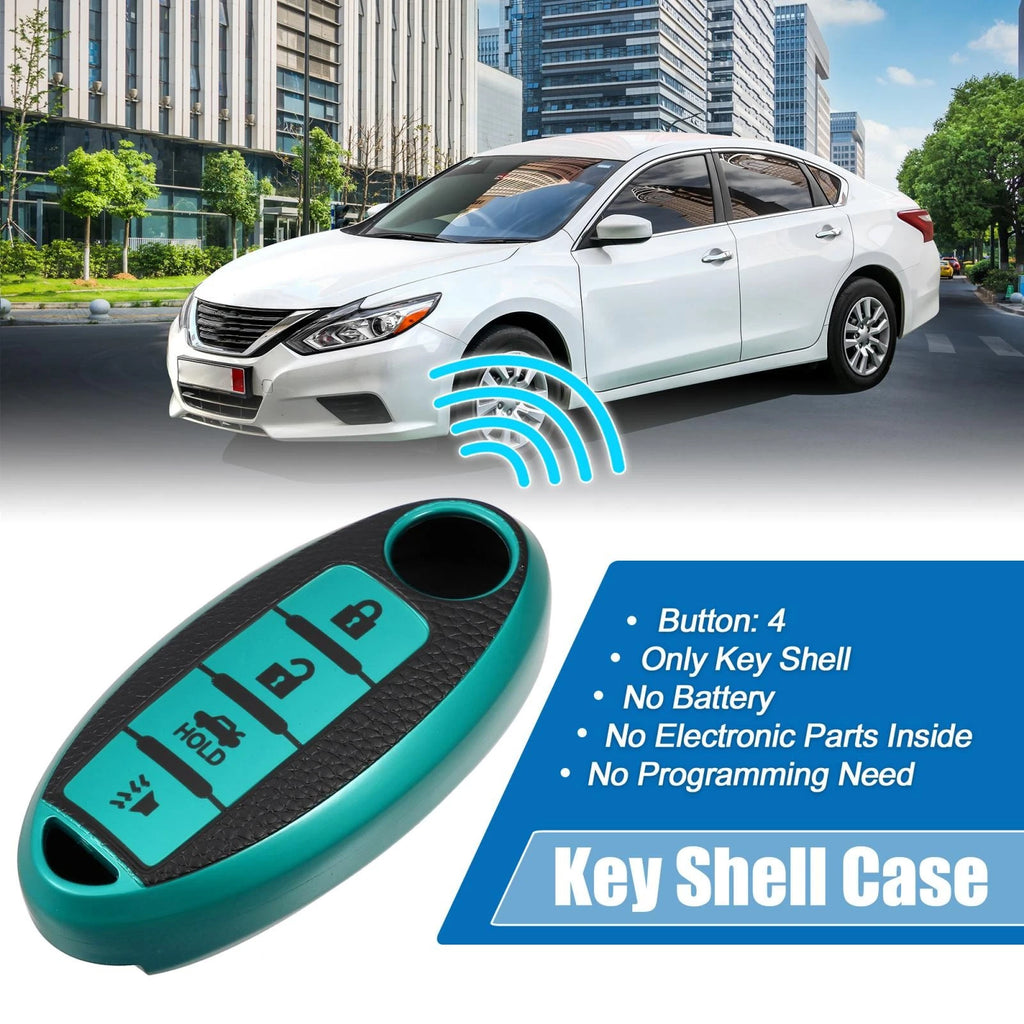 Silicone Key Fob Case Cover for Nissan Cabstar (2007–2023) - Green