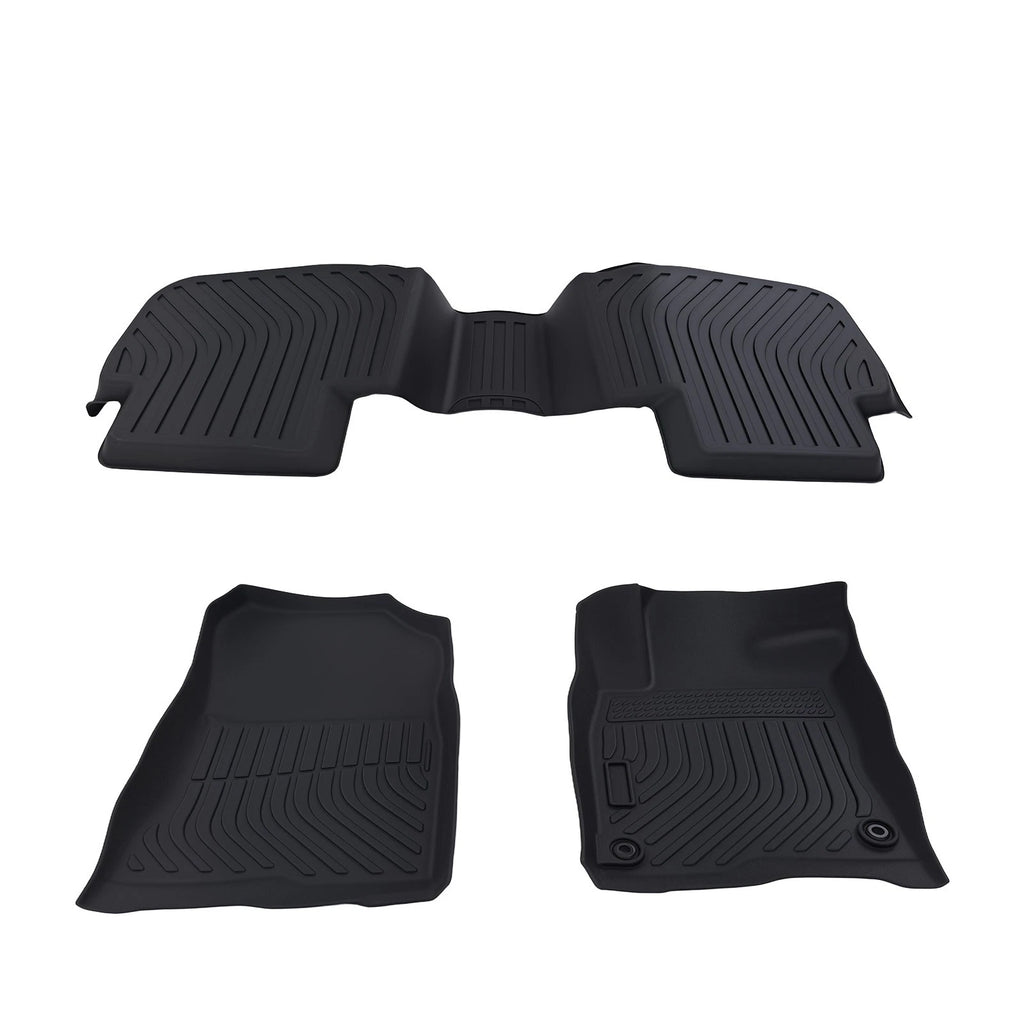 All-Weather Floor Mats for Honda Civic (2022–2026) Black TPE Anti-Slip