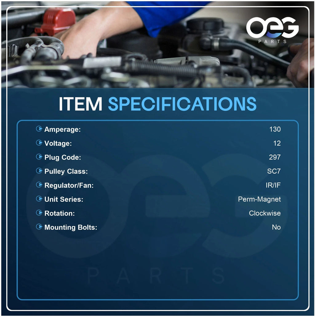 Alternator for Toyota Corolla Verso (2005-2010)