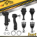 6x Front Idler Arm and Ball Joints for Chevy Silverado 2500 (1999–2004)