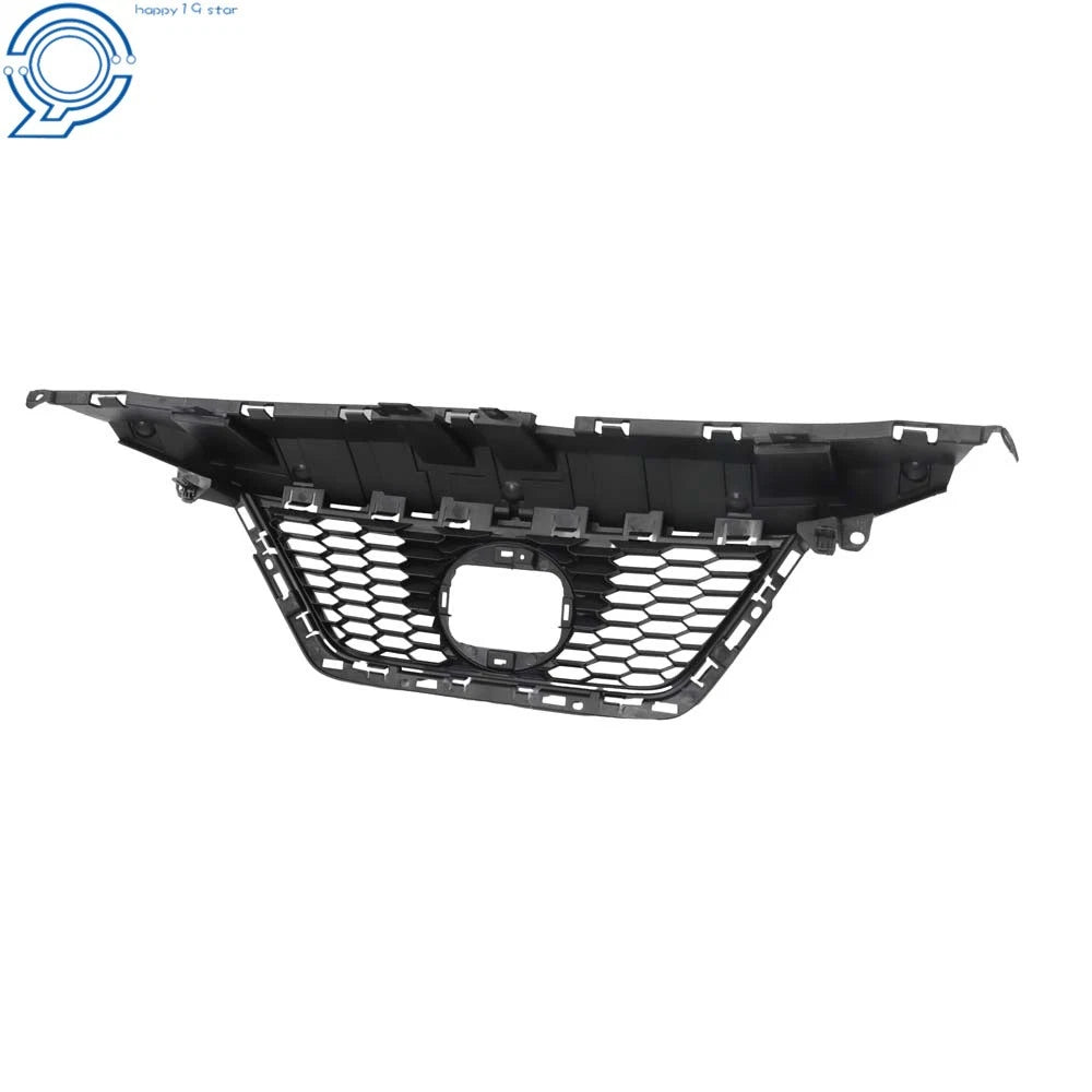Front Bumper Grille Assembly for Nissan Versa (2020-2021) Black