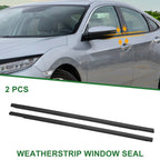 2pcs Weatherstrip Window Seal No. 72450TEAT01 for Honda Civic 
