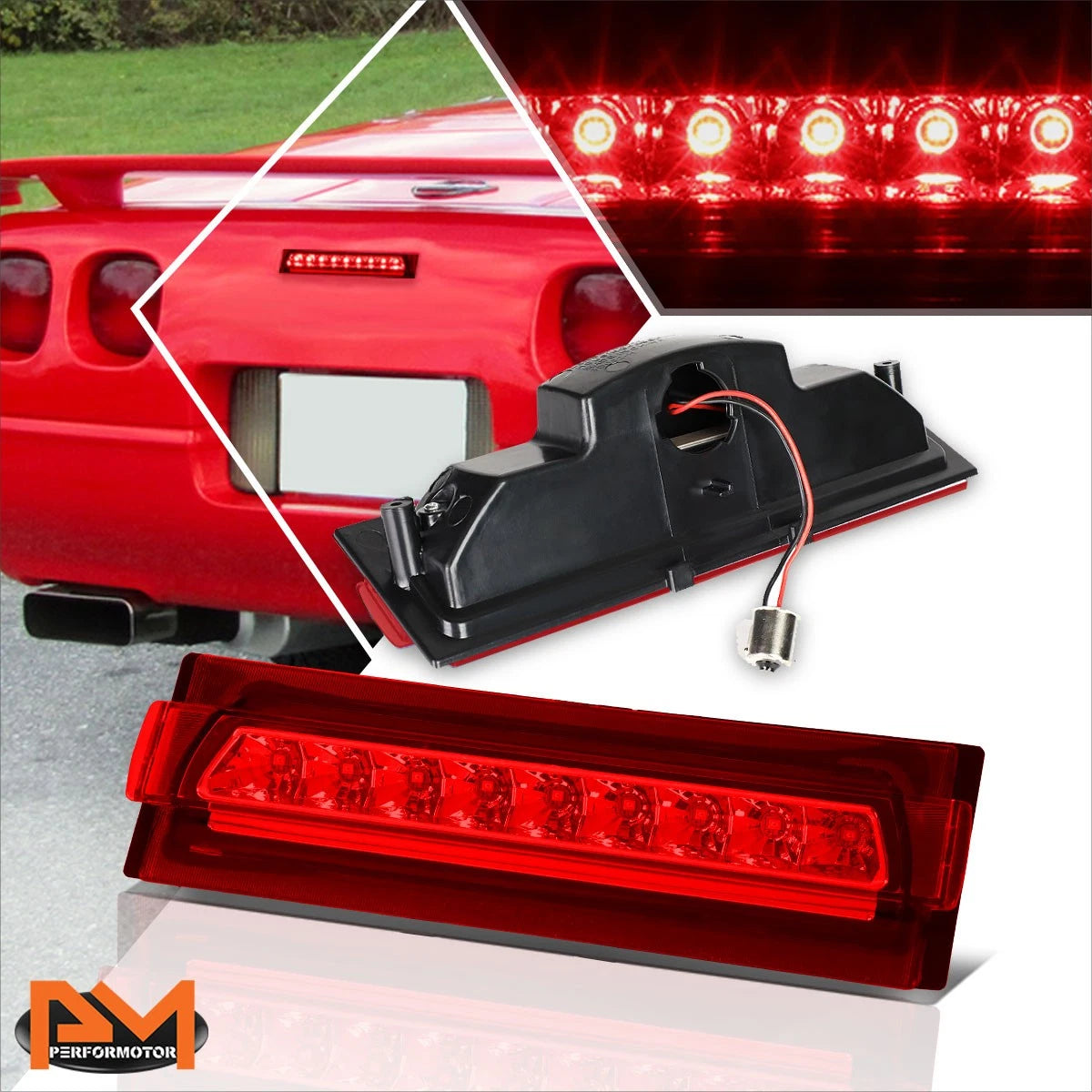 Set of 10 LED Dome Map Light Bulbs for Toyota Highlander (2008–2013)