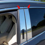 Luxury FX Stainless Steel Pillar Post Trim 4pc for Lincoln MKC 2015–2019